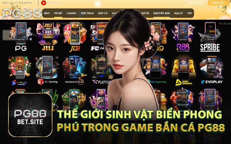 Thế Giới Sinh Vật Biển Phong Phú Trong Game Bắn Cá PG88